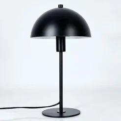 Luminaires Scandinaves-hofstein Lampe Champignon Sandvig Lampe à poser Noir, 1 lumière