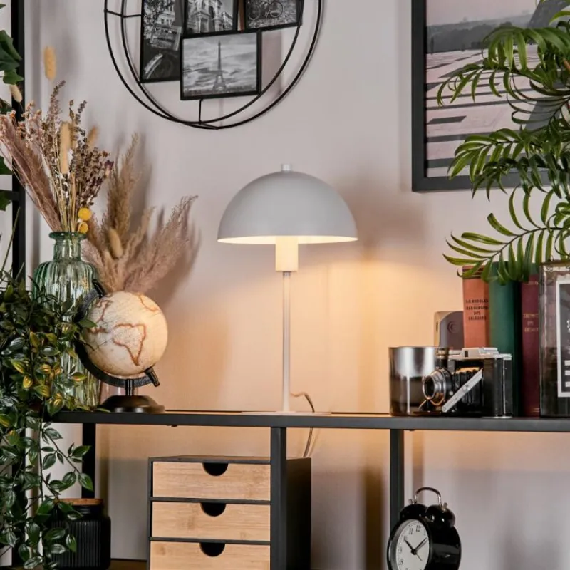 Luminaires Scandinaves-hofstein Lampe Champignon Sandvig Lampe à poser Blanc, 1 lumière