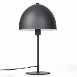 hofstein Lampe Champignon Tati Lampe à poser Anthracite, 1 lumière