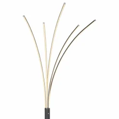 Luminaires Globo Lighting Lampe courbe Globo BIZZY LED Noir, 1 lumière* Éclairage Led