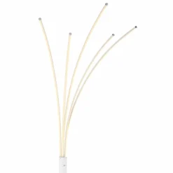 Luminaires Globo Lighting Lampe courbe Globo BIZZY LED Blanc, 1 lumière* Lampadaires Et Lampes Sur Pied