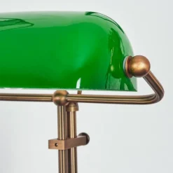 hofstein Lampe de banquier Ragaz Bronze, 1 lumière