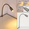 hofstein Lampe de chevet Alsea LED Nickel mat, 1 lumière, Détecteur de mouvement