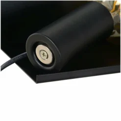 Luminaires Rustiques-Luminaires Lucide Lampe de chevet Lucide SEBO Noir, 1 lumière