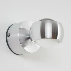 hofstein Lampe de salle de bain Florenz LED Aluminium, 2 lumières