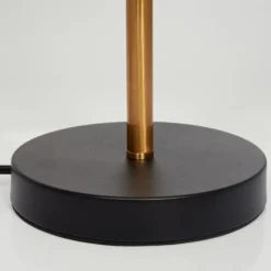 hofstein Lampe de table Alden LED Laiton, Noir, 4 lumières