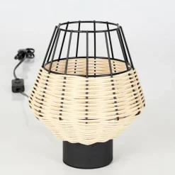 Luminaires Scandinaves-hofstein Lampe de table Benagil Noir, 1 lumière