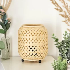 Luminaires Scandinaves-hofstein Lampe de table Bismula Écru, 1 lumière