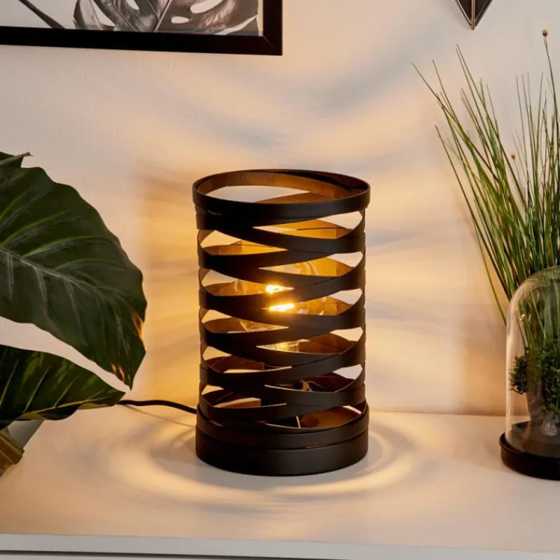 Lampes Industrielles-hofstein Lampe de table Bust Noir, 1 lumière