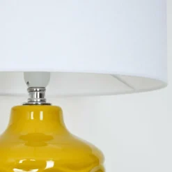 Lampes En Tissu-hofstein Lampe de table Chave Jaune, 1 lumière