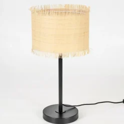 Luminaires Scandinaves-hofstein Lampe de table Chenevrey Noir, 1 lumière