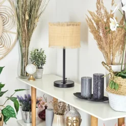 Luminaires Scandinaves-hofstein Lampe de table Chenevrey Noir, 1 lumière