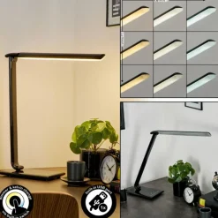 hofstein Lampe de table Chozendo LED Noir, 1 lumière