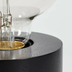 Lampes Vintages & Rétros-hofstein Lampe de table Fontannes Noir, 1 lumière