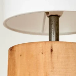 Lampes En Tissu-hofstein Lampe de table Geneva Écru, 1 lumière