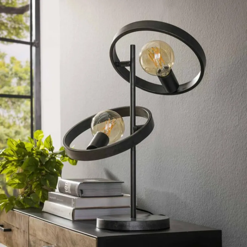 hofstein Lampe de table Hover Anthracite, 1 lumière* Lampes À Poser