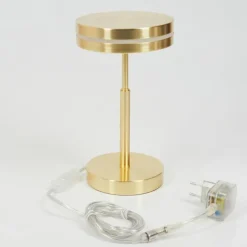 hofstein Lampe de table Huallilemu LED Laiton, 1 lumière* Éclairage Led