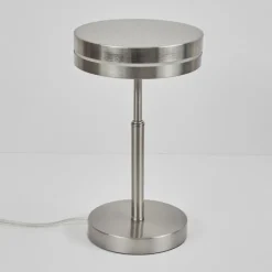 hofstein Lampe de table Huallilemu LED Nickel mat, 1 lumière