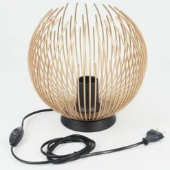 Lampes Dorées-hofstein Lampe de table Keryvaland Or, Noir, 1 lumière