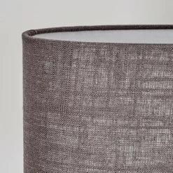 Lampes En Tissu-hofstein Lampe de table Lahnus Chrome, Argenté, 1 lumière