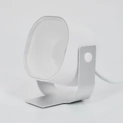 hofstein Lampe de table Ledo Argenté, 1 lumière, Télécommandes, Changeur de couleurs