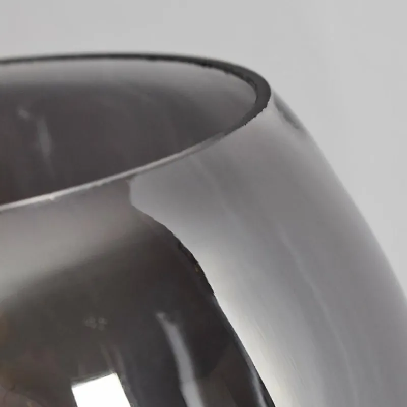 Suspension Verre Fumé-hofstein Lampe de table Lincura Laiton, Noir, 1 lumière