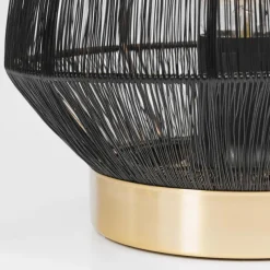 Style Boho-Chic-hofstein Lampe de table Madancos Laiton, 1 lumière