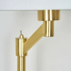 Lampes En Tissu-hofstein Lampe de table Manhenha Laiton, 1 lumière