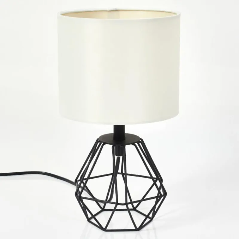 Lampes En Tissu-hofstein Lampe de table Marang Noir, 1 lumière