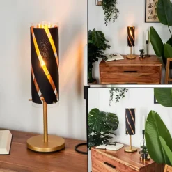 hofstein Lampe de table Maschwanden Or, 1 lumière