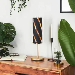 hofstein Lampe de table Maschwanden Or, 1 lumière