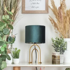 Lampes En Tissu-hofstein Lampe de table Miravale Or, 1 lumière