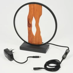 Luminaires Scandinaves-hofstein Lampe de table Nevogilde LED Écru, Noir, 1 lumière