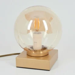 hofstein Lampe de table Rascoupet Or, 1 lumière