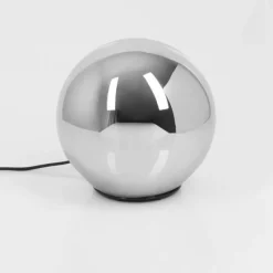 Suspension Verre Fumé-hofstein Lampe de table Recoutas Noir, 1 lumière