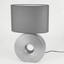 Lampes En Tissu-hofstein Lampe de table Saija Argenté, 1 lumière