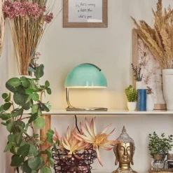 hofstein Lampe de table Seladinhas Chrome, 1 lumière