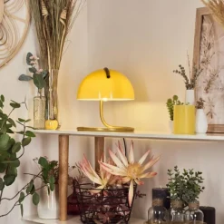 hofstein Lampe de table Seladinhas Chrome, 1 lumière