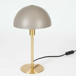 Luminaires Rustiques-hofstein Lampe de table Tamel Or, 1 lumière