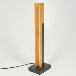 Luminaires Scandinaves-hofstein Lampe de table Teira LED Écru, Noir, 1 lumière