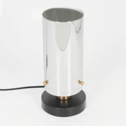 Suspension Verre Fumé-hofstein Lampe de table Vaurois Laiton, Noir, 1 lumière