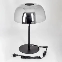 hofstein Lampe de table Werentzhouse Noir, 1 lumière