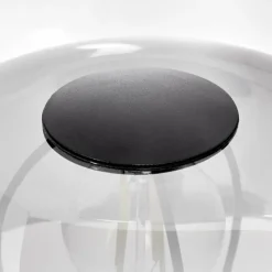 hofstein Lampe de table Werentzhouse Noir, 1 lumière