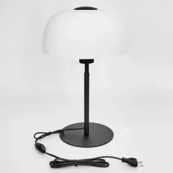 hofstein Lampe de table Werentzhouse Noir, 1 lumière