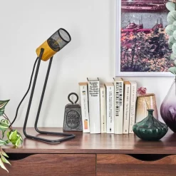 hofstein Lampe de table Agrons Noir, 1 lumière