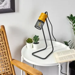 hofstein Lampe de table Agrons Noir, 1 lumière