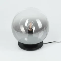 Luminaires Scandinaves-hofstein Lampe de table Ahanga Noir, 1 lumière