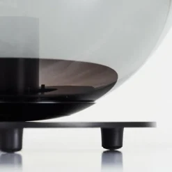 Luminaires Scandinaves-hofstein Lampe de table Ahanga Noir, 1 lumière