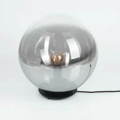 Luminaires Scandinaves-hofstein Lampe de table Ahanga Noir, 1 lumière