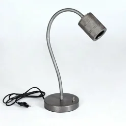 hofstein Lampe de table Ajaccio Nickel mat, 1 lumière